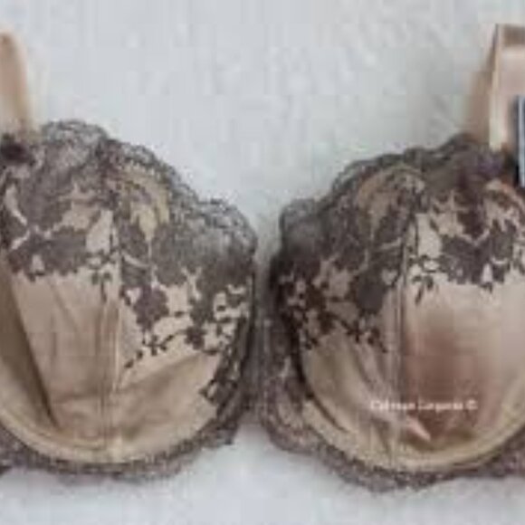WACOAL 852256 BRA "Not a Nursing BRA" *FREE SHIP ** 30A/B Lace Soft Cup UNLINED - Picture 2 of 2
